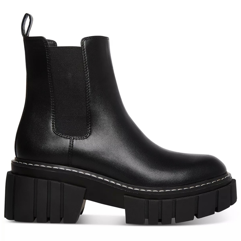 Madden Girl Pheobe Lug Sole Chelsea Booties